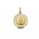 Medalla de oro calada Virgen Guadalupe (1871255)