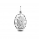 Medalla de plata oval Virgen de Guadalupe (1251255)