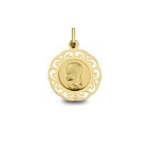 Medalla de oro calada Virgen Niña (1877104)