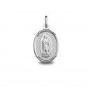 Medalla de plata oval Virgen de Guadalupe (1902255)