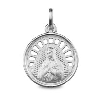 Medalla de plata calada Virgen de Guadalupe (1280242)