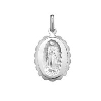 Medalla oro blanco Virgen de Guadalupe (1B07255)