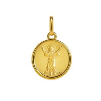 Medalla de plata chapeada en oro Divino Niño Jesús (1260479D)