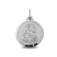 Medalla en plata de la Virgen del Carmen (1000202)
